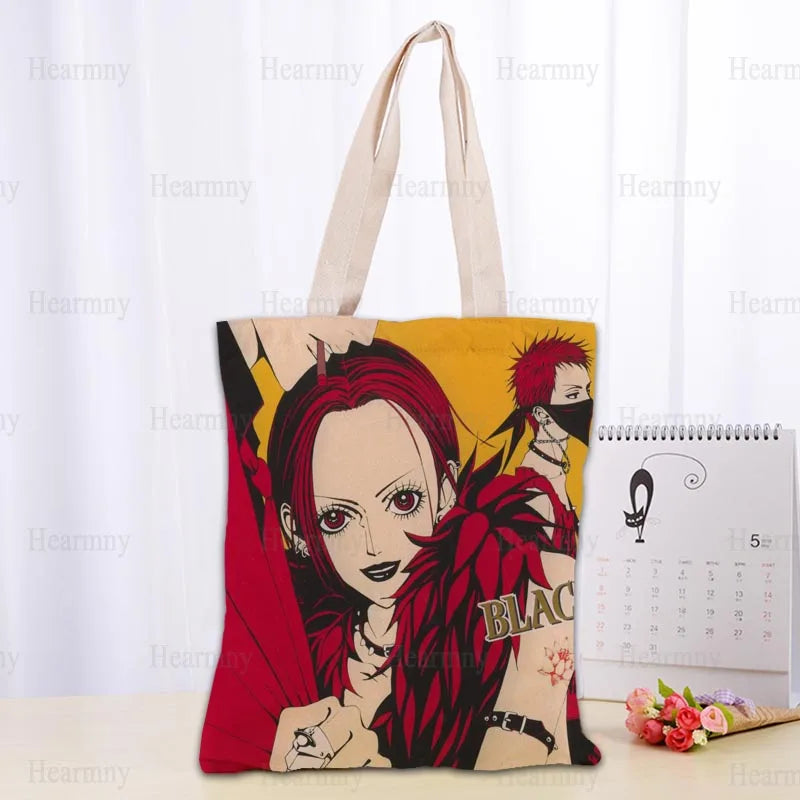 Nice Nana Anime Girl Cotton Tote Bag