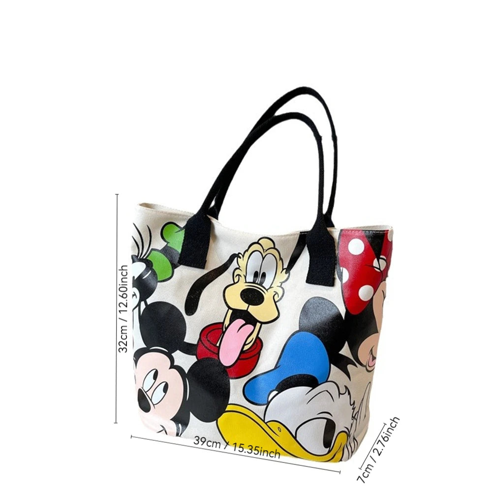Mickey Mouse Canvas Shoulder Bag