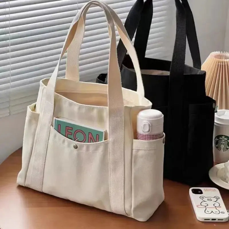 Large Capacity Canvas Tote Bag