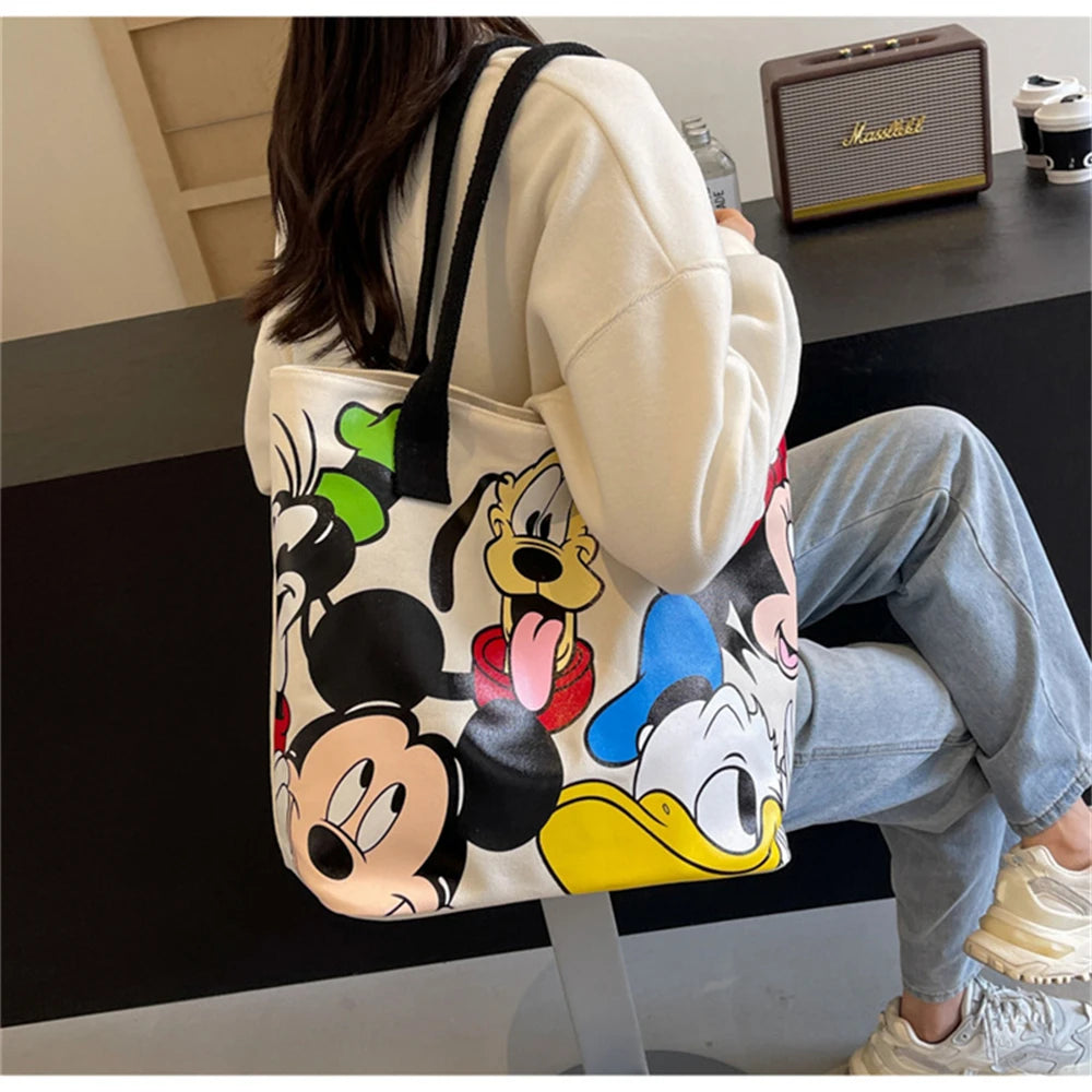 Mickey Mouse Canvas Shoulder Bag