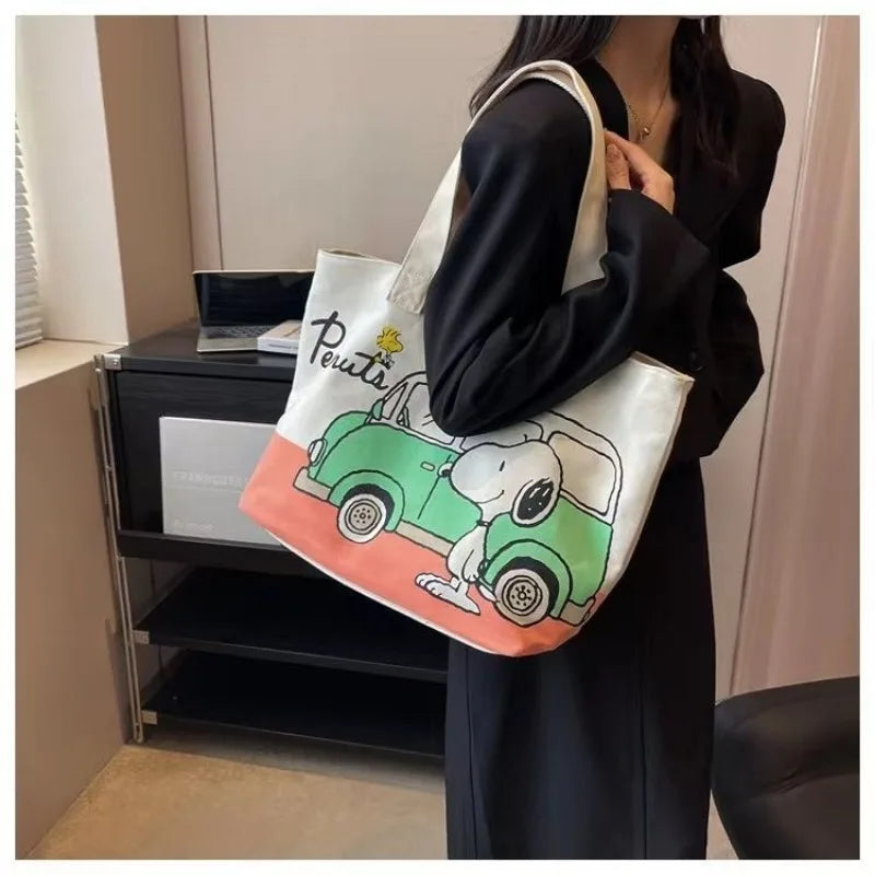 Miniso Disney Snoopy Tote Bag