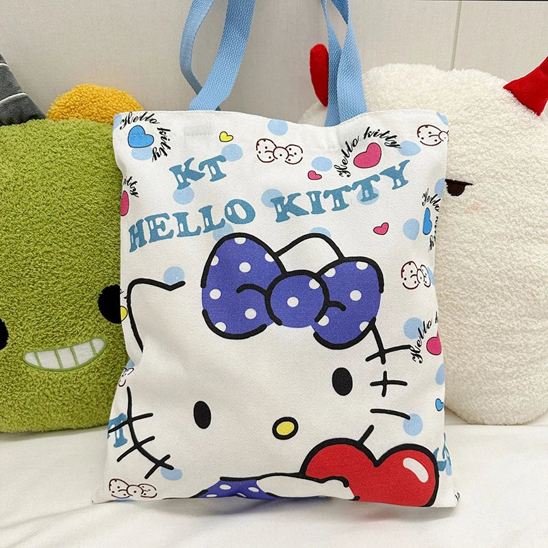 Sanrio Kawaii Canvas Tote Bag