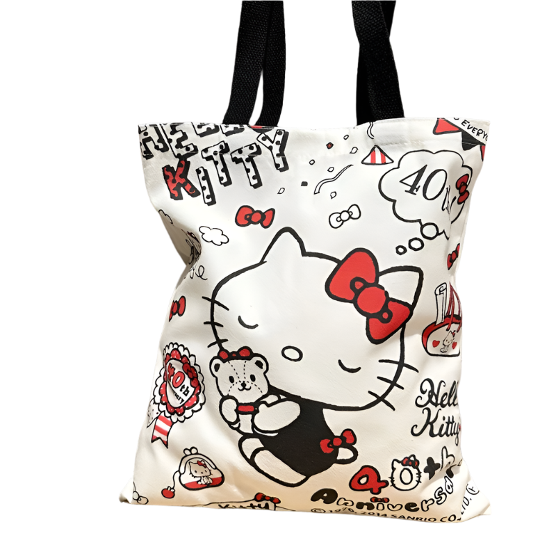 Sanrio Kawaii Canvas Tote Bag