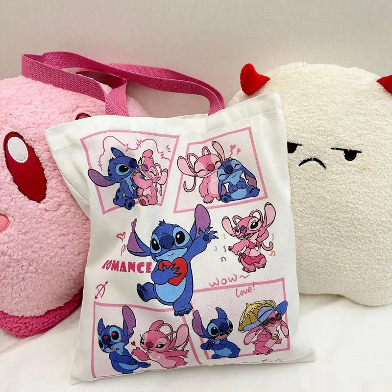 Disney Stitch Cartoon Tote Bag