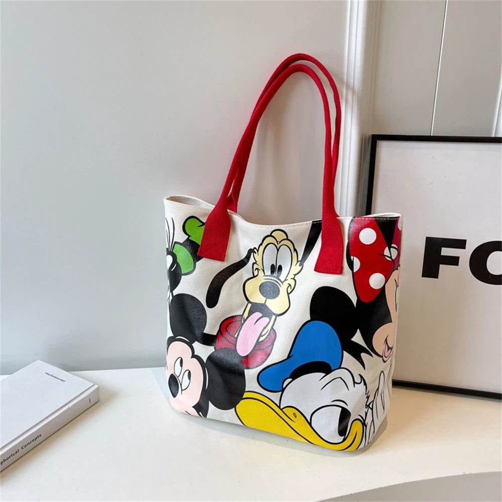 Mickey Mouse Canvas Shoulder Bag