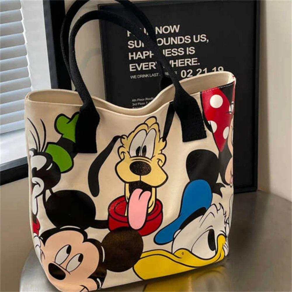 Mickey Mouse Canvas Shoulder Bag