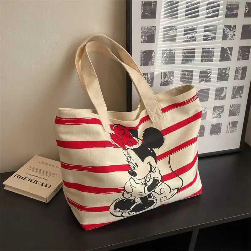 Minnie Mouse Snoopy Cartoon Shoulder Tote Bag