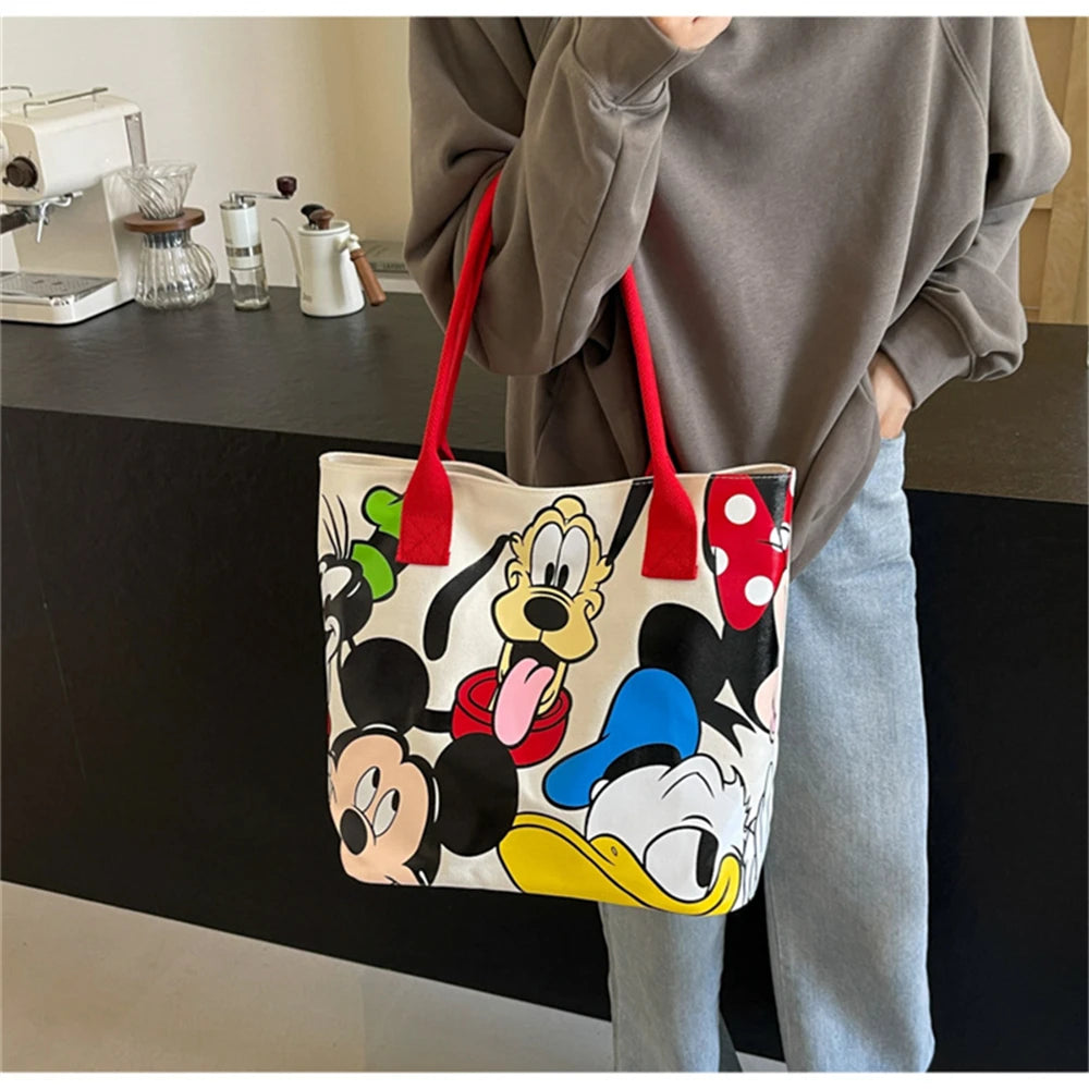Mickey Mouse Canvas Shoulder Bag