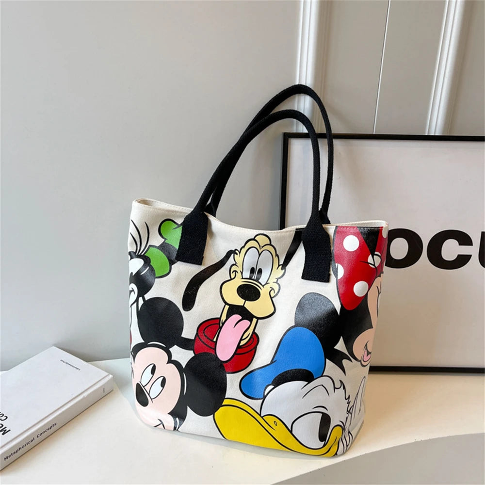 Mickey Mouse Canvas Shoulder Bag