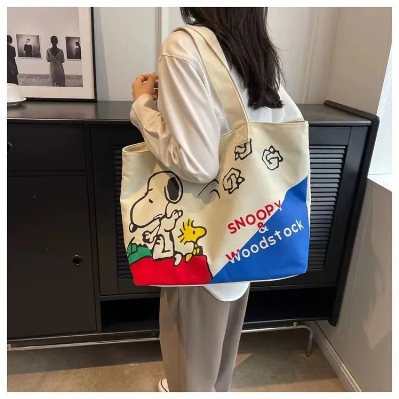 Miniso Disney Snoopy Tote Bag