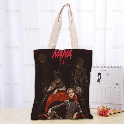 Nice Nana Anime Girl Cotton Tote Bag