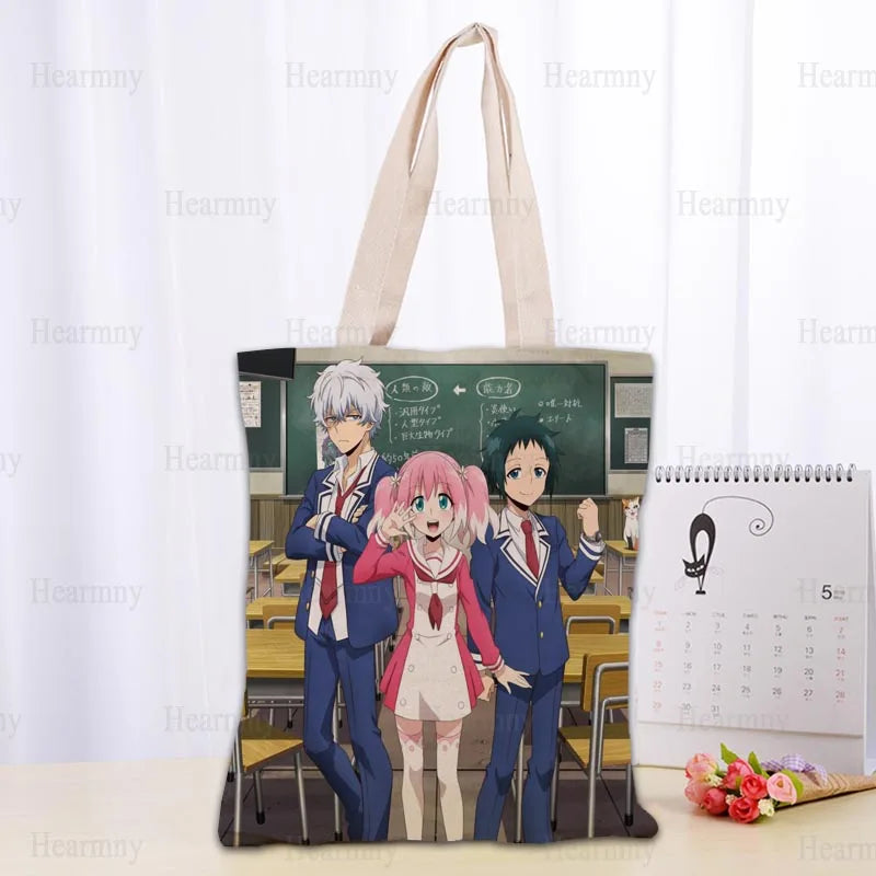 Nice Nana Anime Girl Cotton Tote Bag