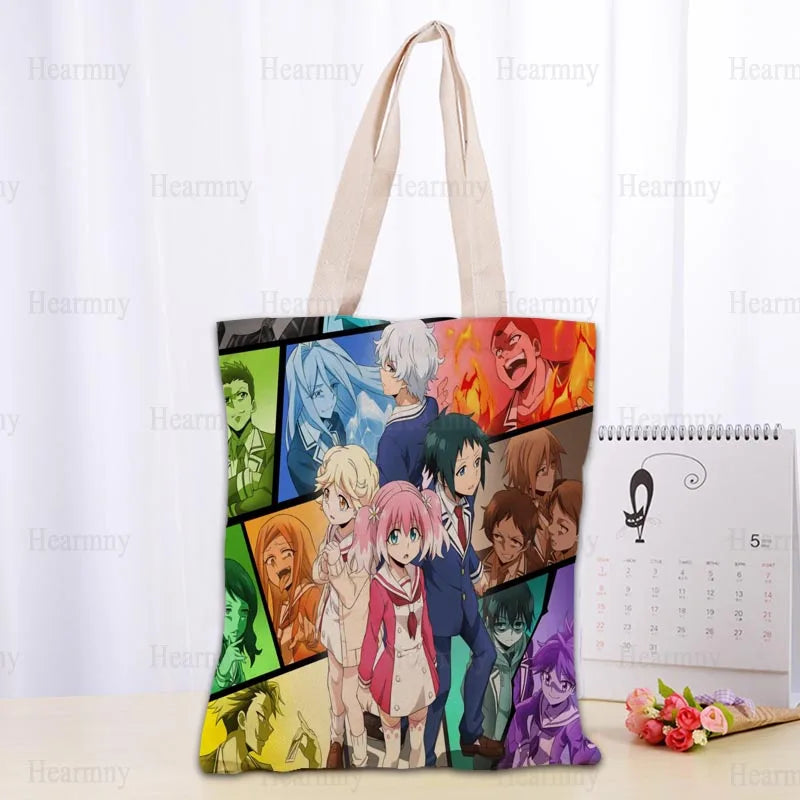 Nice Nana Anime Girl Cotton Tote Bag