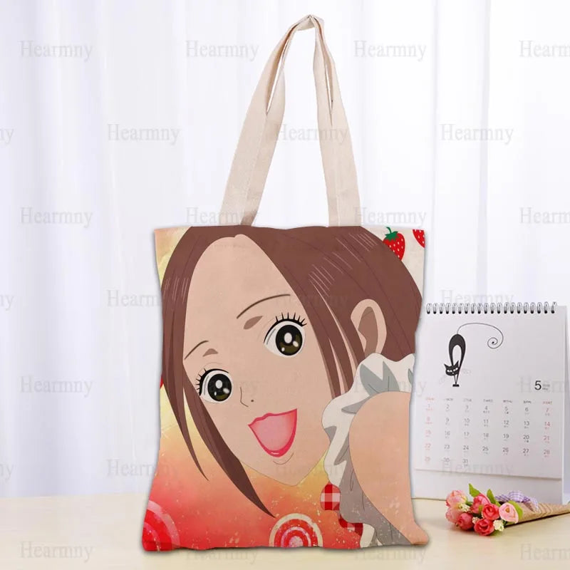 Nice Nana Anime Girl Cotton Tote Bag