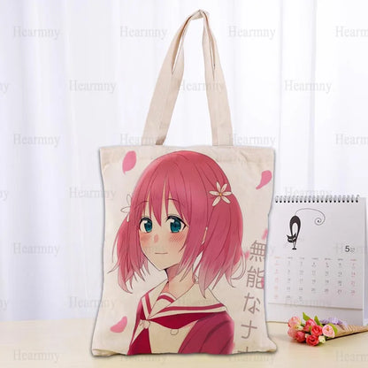 Nice Nana Anime Girl Cotton Tote Bag