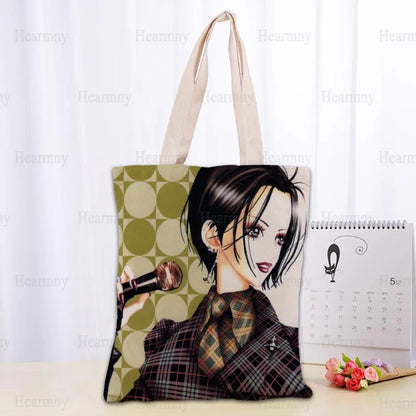 Nice Nana Anime Girl Cotton Tote Bag