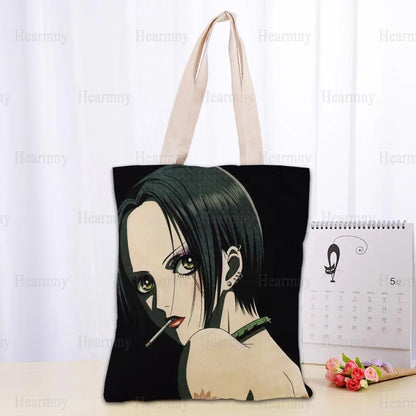 Nice Nana Anime Girl Cotton Tote Bag