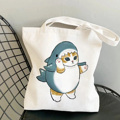 Kawaii Cats Manga Tote Bag