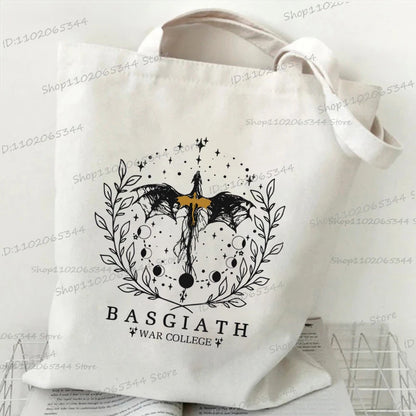 Fourth Wing Women Canvas Tote Bag