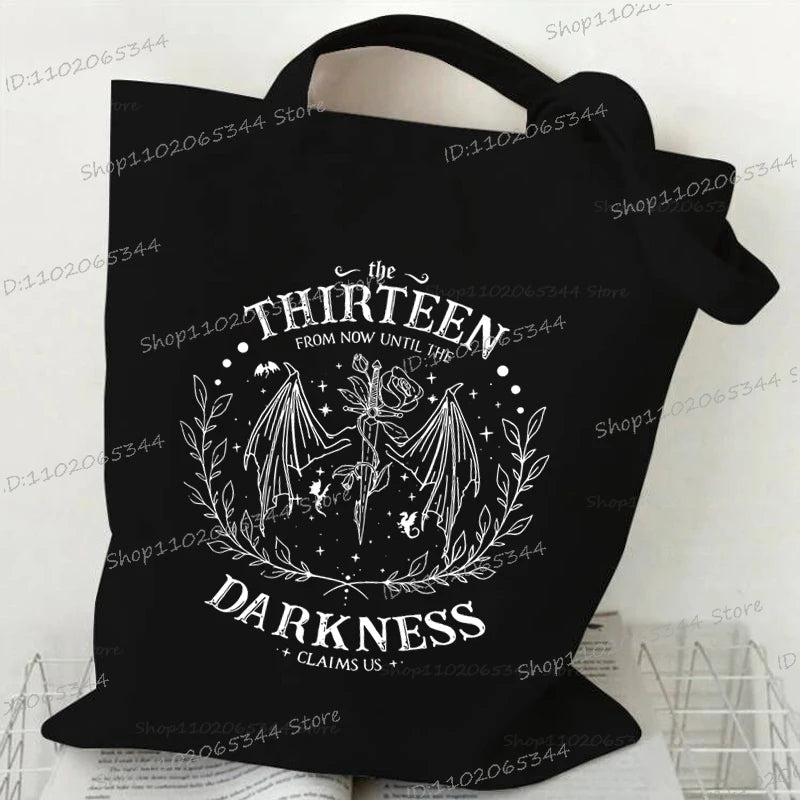 Fourth Wing Women Canvas Tote Bag