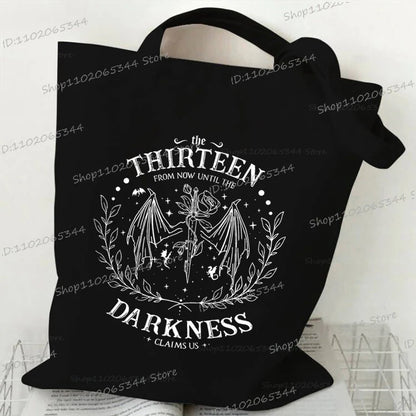 Fourth Wing Women Canvas Tote Bag