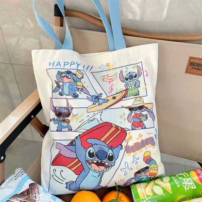 Disney Stitch Cartoon Tote Bag