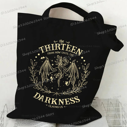 Fourth Wing Women Canvas Tote Bag
