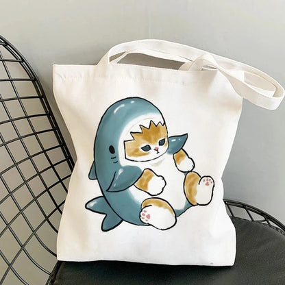 Kawaii Cats Manga Tote Bag