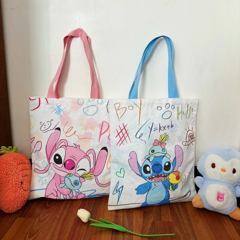 Disney Stitch Cartoon Tote Bag