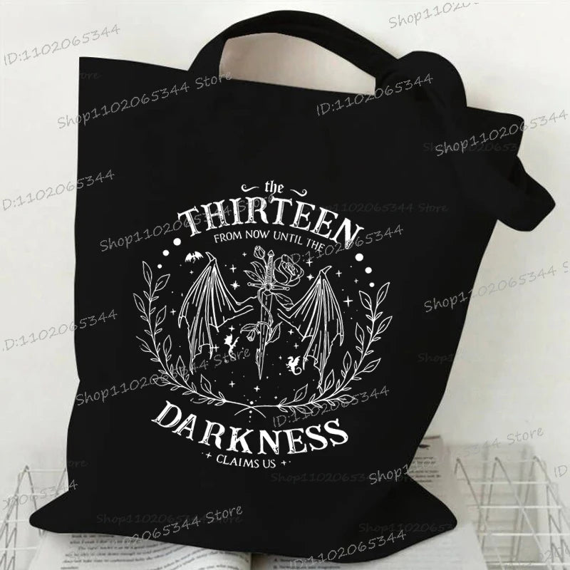 Fourth Wing Women Canvas Tote Bag