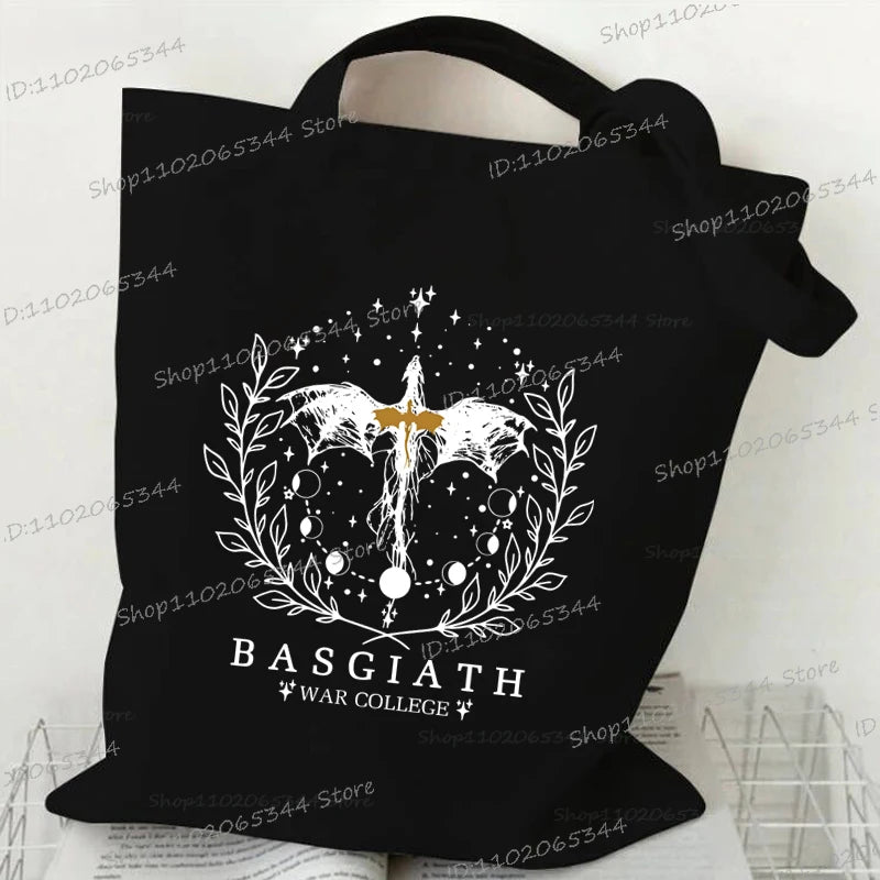 Fourth Wing Women Canvas Tote Bag
