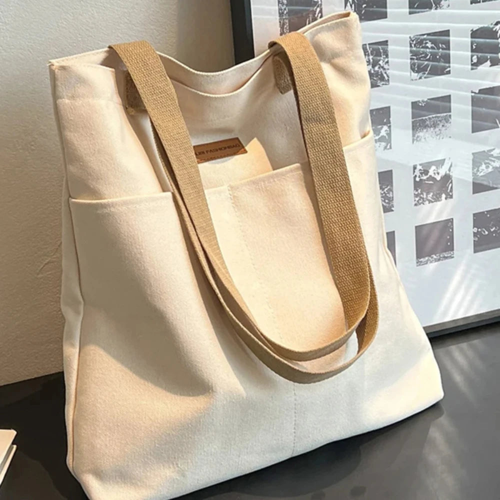 Stiched Minimalist Tote Bag