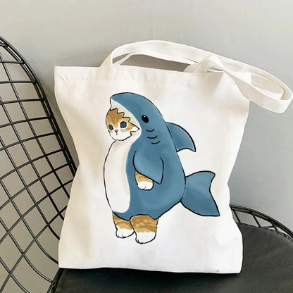 Kawaii Cats Manga Tote Bag