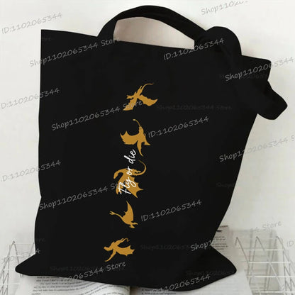Fourth Wing Women Canvas Tote Bag